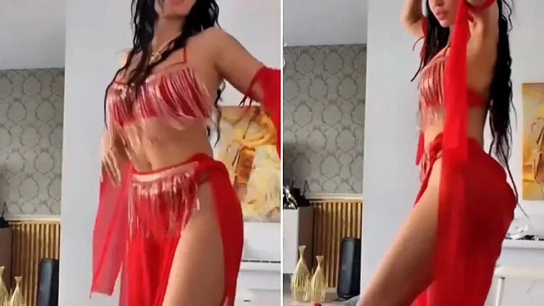 Ebru Polat Oryantal Dersleri Aldı: "Aç Kalmam Gibi"