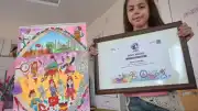 Hataylı Küçük Ressam Asya Alyanak Uluslararası Singapur Sanat Olimpiyatları'nda Dünya Birincisi Oldu