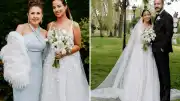 Nilüfer ve Reha Muhtar'ın Kızı Ayşe Nazlı Yumlu Evlendi