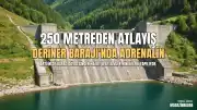 Artvin Deriner Barajı'nda Adrenalin Tutkunları Halatla Atlayış Yapıyor