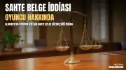 B.Y. Hakkında Sahte Belge İddiasıyla Suç Duyurusu