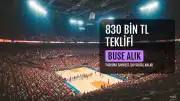 B.A.: 830 bin TL teklifi kabul etti, 500 bin TL ödül aldı