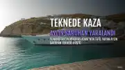 Mikonos'ta Tatil Yapan Aylin Saruhan Teknede Kaza Geçirdi