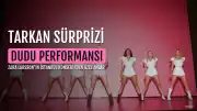 Zara Larsson, İstanbul'da Tarkan'ın 'Dudu' şarkısıyla sahne aldı, hayranıyla dans etti