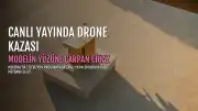 Canlı Yayında Drone Kazası: Modelin Yüzüne Çarpan Cihaz Hastanelik Etti