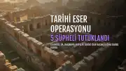 Taş Kaçakçılığı Operasyonunda 5 Şüpheli Tutuklandı