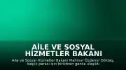 Aile ve Sosyal Hizmetler Bakanı Mahinur Özdemir Göktaş: "Evliliği kolaylaştırmak ve gençlerimizi bu süreçte desteklemek hepimizin ortak görevidir"
