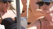 Bodrum Tatilinde Nebahat Çehre: Plajda Dinlenirken Görüntülendi