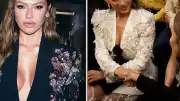 Paris Moda Haftası'nda Hadise ve Jennifer Lopez Aynı Sırada Yan Yana Geldi
