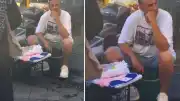 Şarkıcı Çelik Balık Pazarında Tezgah Açtı
