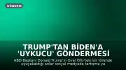 Trump'tan Biden'a 'uykucu' göndermesi sonrası canlı yayında uyuyakaldı