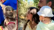 Neslihan Atagül, Oğlu A. ile Semt Pazarı'nda Görüntülendi