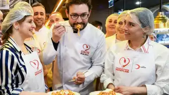Danilo Zanna'dan Depremzede Kadınlara Mutfak Atölyesi Desteği
