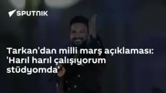 Tarkan'dan Milli Takım Şarkısı Açıklaması: 'Yeni Bir Marş Yazma Niyetim Yok'