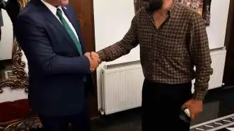 Kars İl Genel Meclis Başkanı Fuat Arslan "Çırak" Dizisi Setini Ziyaret Etti