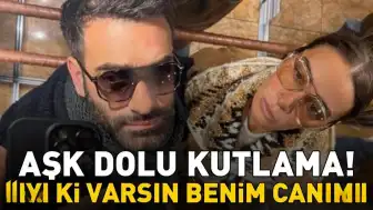 Oyuncu İlker Kaleli'den Sevgilisi Sıla Gençoğlu'na Doğum Günü Kutlaması