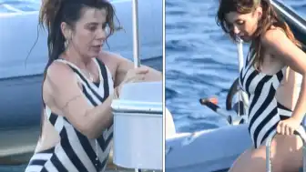 Bodrum Tatilinde Görüntülendi: Gökçe Bahadır ve Emir Ersoy Tekne Tatilinde