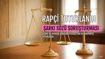 Çeşme'de Konser Veren Rapçi E.C.G. Tutuklandı