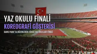 Cumhurbaşkanı Erdoğan'ın Katıldığı Yaz Okulu Finalinde Koreografi Gösterisi Büyük İlgi Gördü