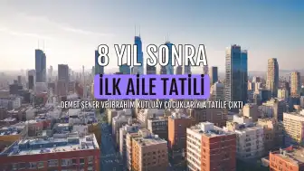 Demet Şener ve İbrahim Kutluay'dan 8 Yıl Sonra İlk Kez Aile Tatili