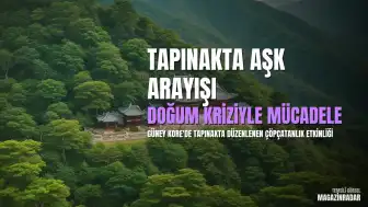 Güney Kore'de Düşük Doğum Oranlarına Karşı Tapınakta Çöpçatanlık Etkinliği Düzenlendi