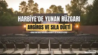 Harbiye Açıkhava Tiyatrosu'nda Yunan Sanatçı Konstantinos Argiros Konseri
