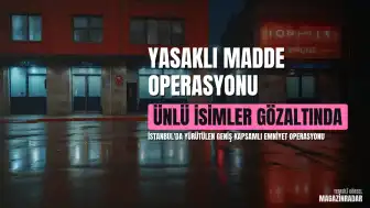 İstanbul'da Yasaklı Madde Operasyonu: Şarkıcı A.A. ve Bazı Tanınmış İsimler Gözaltına Alındı