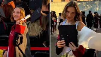 Oyuncu Alina Boz Eğitim Hayatını Tamamlayarak Mezun Oldu