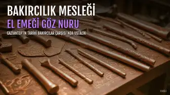 57 Yıllık Bakır Ustası Bilal Koçyiğit Mesleğinin Kaybolmasından Endişeli