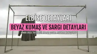 Hande Erçel'in kıyafeti sosyal medyada gündem oldu