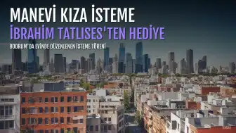 İbrahim Tatlıses, manevi kızının isteme törenine ev sahipliği yaptı