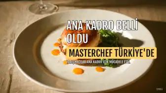 MasterChef'te Ana Kadroya Giren Yeni Yarışmacı Belli Oldu