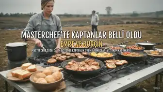 Masterchef'te Kaptanlık Oyunu Sonrası Takımlar Belli Oldu: Kırmızı Takım Kaptanı Burçin, Mavi Takım Kaptanı Emre Oldu