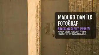 Nicolas Maduro'nun Gözaltı Merkezinden İlk Fotoğrafları Paylaşıldı