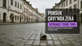 Porsuk Çayı'nda Satrançlı Tekne Turu ile Zeka Gelişimi