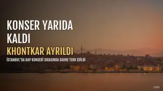 Rapçi Khontkar Sahneden Ayrıldı, Seyirciler Tepki Gösterdi