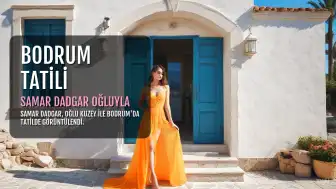 Samar Dadgar, Oğlu K. ile Bodrum'da Tatil Yaparken Görüntülendi