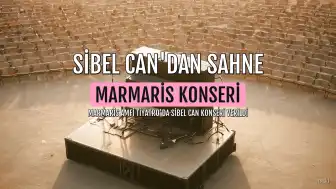 Sibel Can'dan Marmaris'te Şık Sahne Performansı