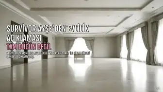Survivor Ayşe Yüksel'den Sercan Saray ile Evliliğine Dair Açıklama