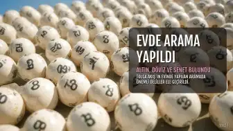 T.A.'ın Evinde Arama Yapıldı: Altın, Döviz ve 10 Milyon Liralık Senet Ele Geçirildi