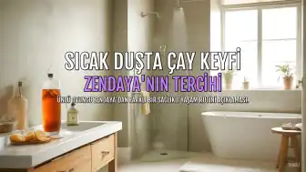Zendaya'dan İlginç Açıklama: Buz Banyosu Yerine Sıcak Duşta Çay Tüketiyor