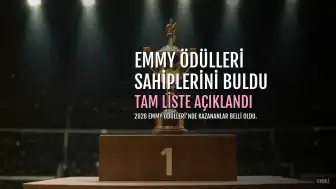 2026 Emmy Ödülleri Sahiplerini Buldu: İşte Tam Liste