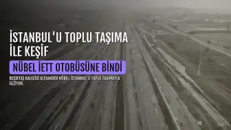Beşiktaş Kalecisi Nübel, İstanbul'u Toplu Taşıma ile Keşfediyor