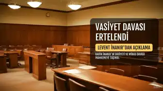 Kadir İnanır'ın Vasiyeti Miras Davası Ertelendi: Levent İnanır'dan Tepki