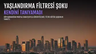 Kim Kardashian'ı Yaşlandırma Filtresi Şaşırttı: "Kendimi Tanıyamadım"