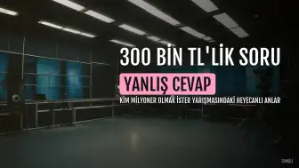 Kim Milyoner Olmak İster'de 300 Bin TL'lik Soruda Joker Kullanıldı, Yanlış Cevap Verildi