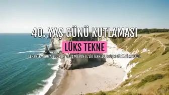 Lena Perminova, 40. Yaş Gününü Bodrum'da Lüks Bir Tekneyle Kutladı