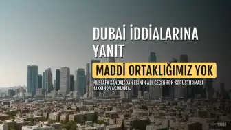 Mustafa Sandal'dan Dubai İddialarına Yanıt: "Maddi Ortaklığımız Yok"
