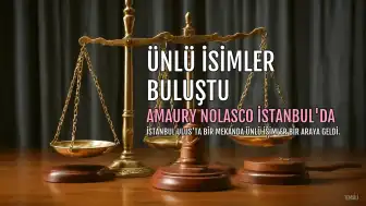 Oyuncu Amaury Nolasco İstanbul'da Ünlü İsimlerle Buluştu