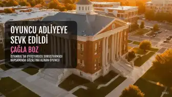 Oyuncu Ç.B.'un Gözaltına Alınmasıyla İlgili Soruşturmada Adliyeye Sevk Edildi